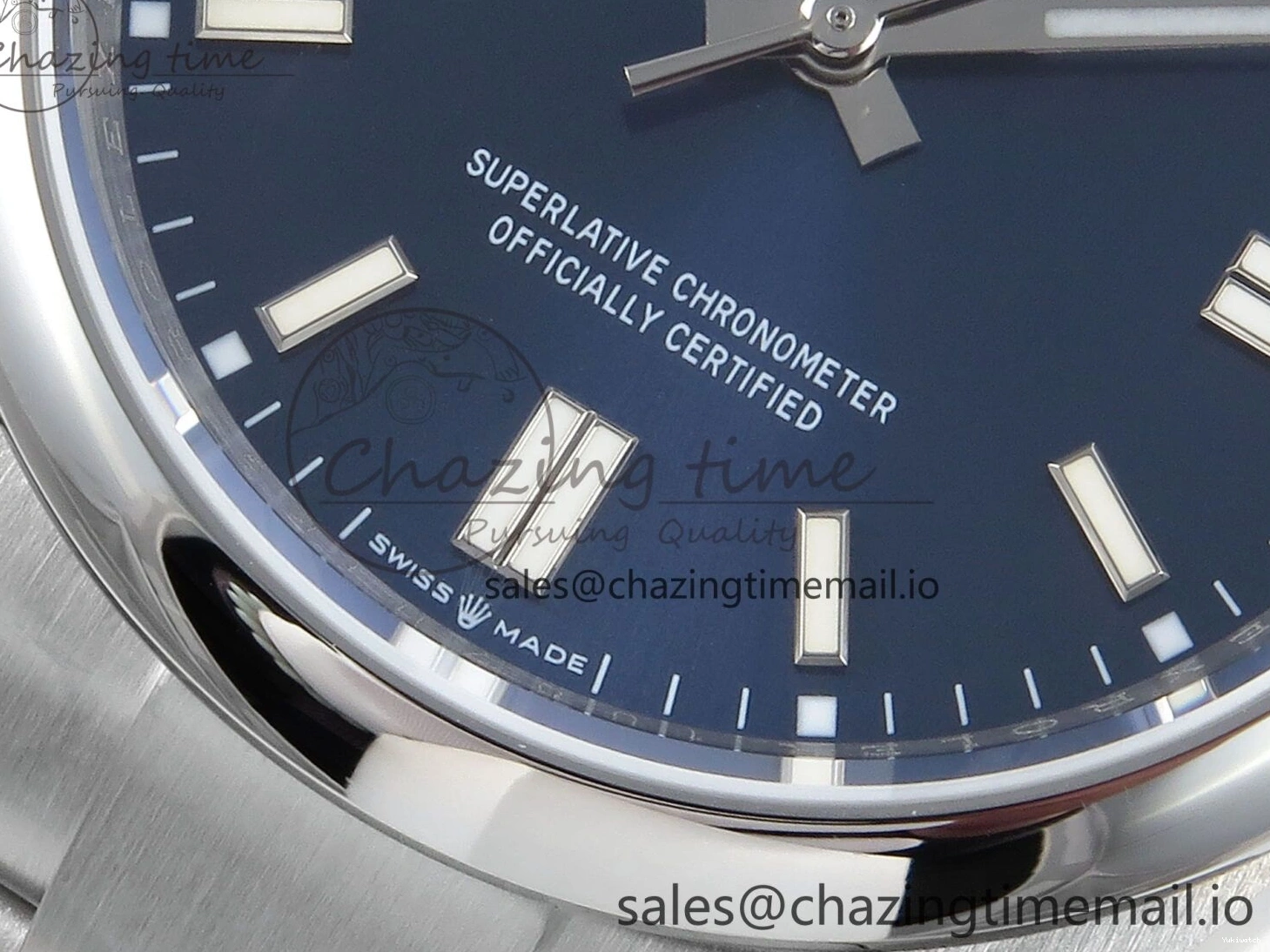 Dial 126000 Steel Oyster Blue Edition 36mm Best A3230 1:1 DIWF Perpetual 904L 0418